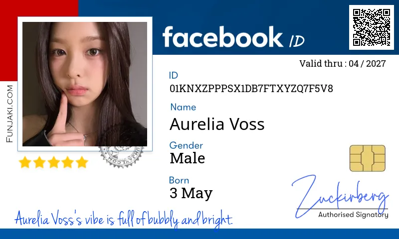 Facebook ID Card