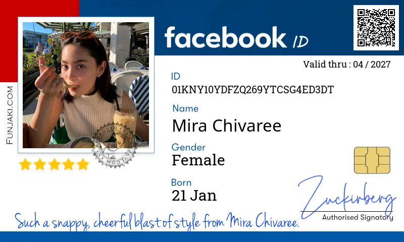 Facebook ID Card