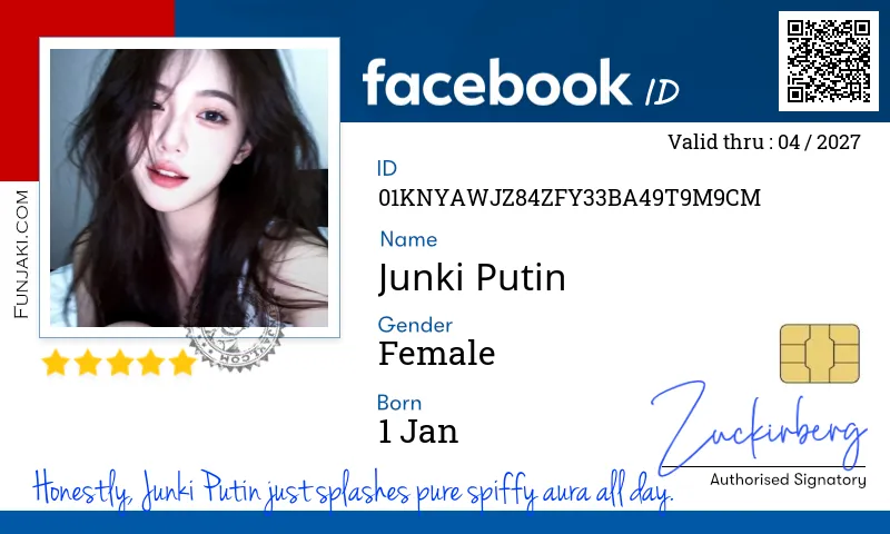 Facebook ID Card