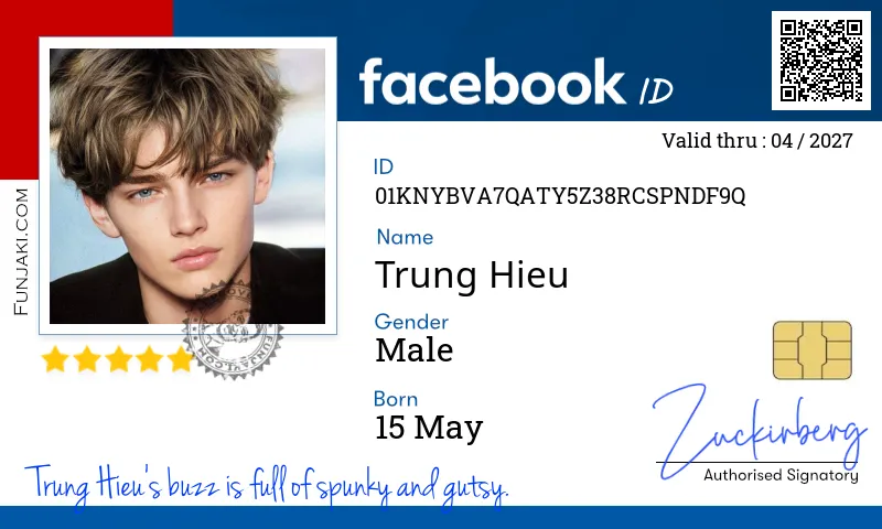 Facebook ID Card