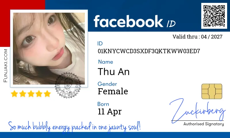 Facebook ID Card
