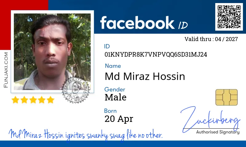 Facebook ID Card