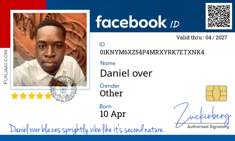 Facebook ID Card