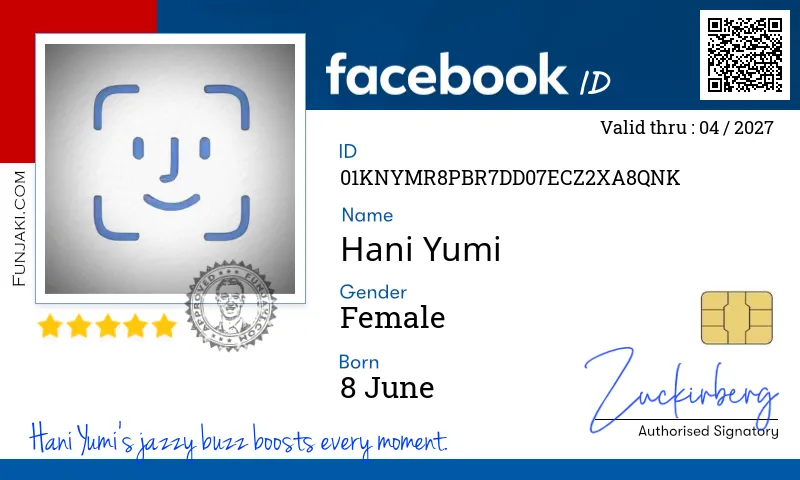 Facebook ID Card