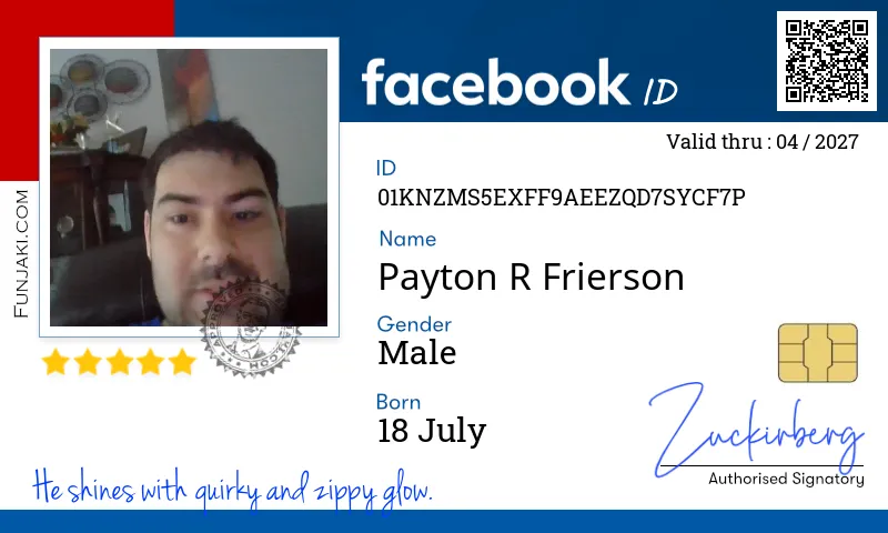 Facebook ID Card