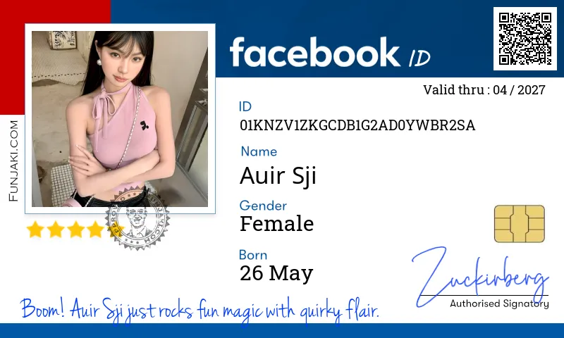 Facebook ID Card