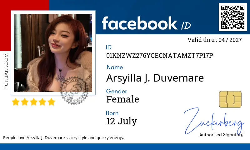 Facebook ID Card