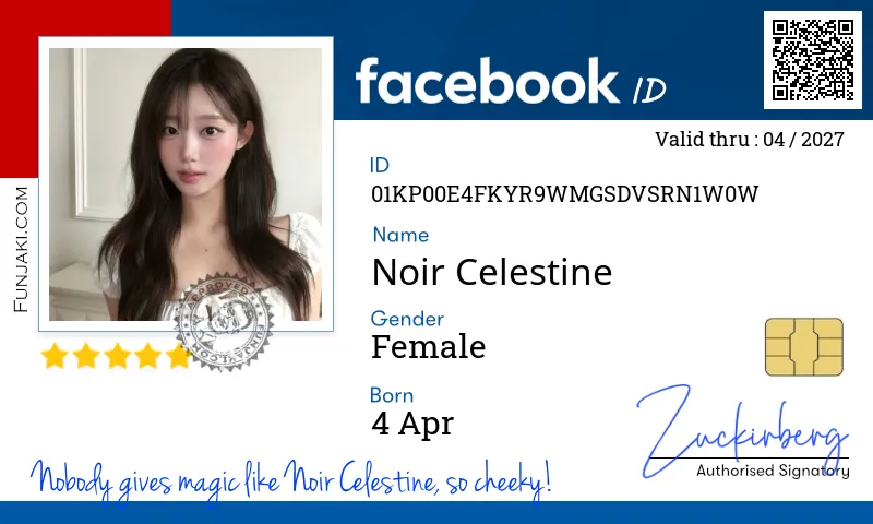 Facebook ID Card