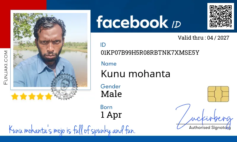 Facebook ID Card