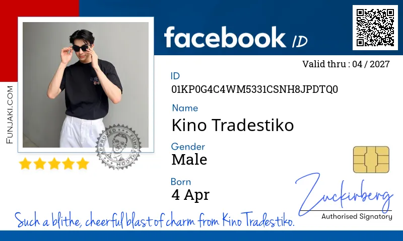 Facebook ID Card
