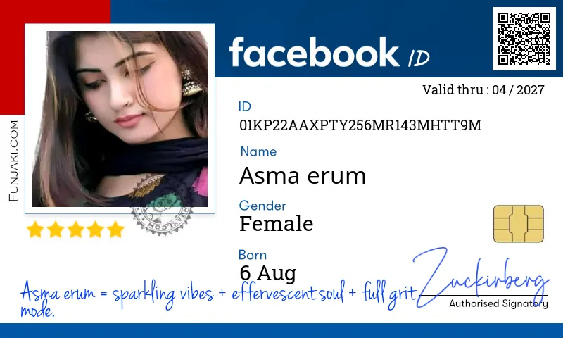 Facebook ID Card