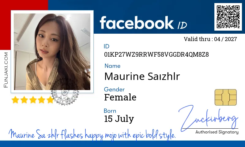 Facebook ID Card