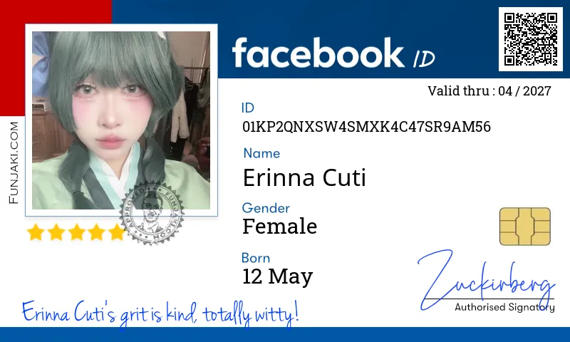 Facebook ID Card