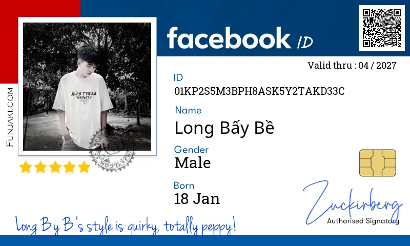 Facebook ID Card