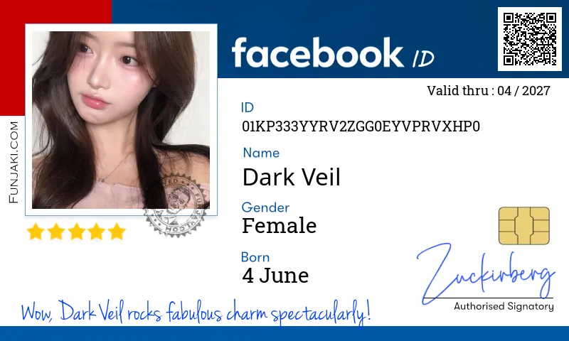Facebook ID Card