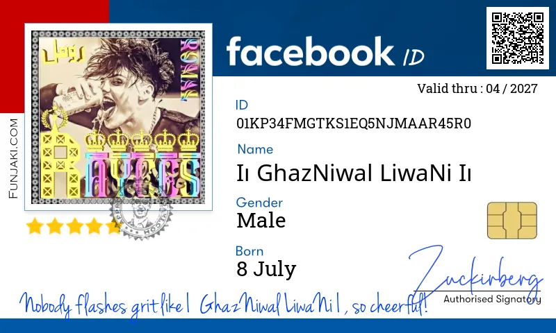 Facebook ID Card
