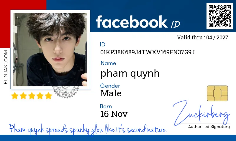 Facebook ID Card