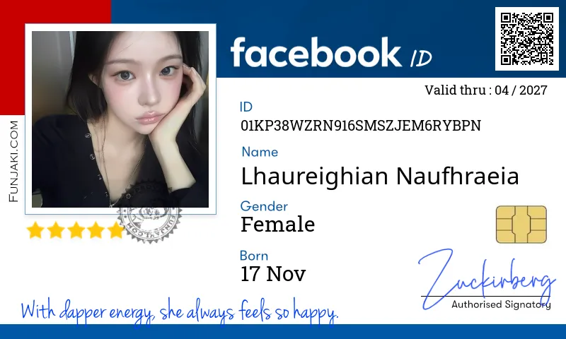 Facebook ID Card