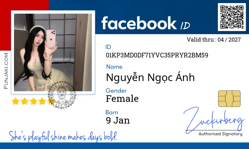 Facebook ID Card