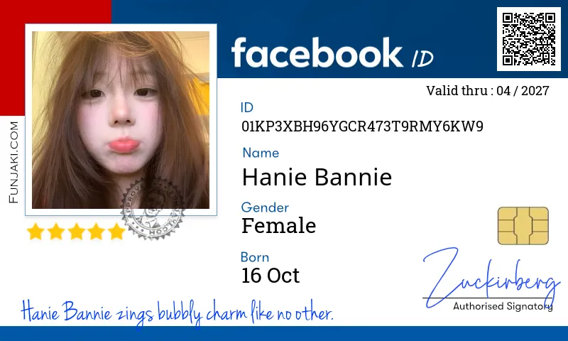 Facebook ID Card