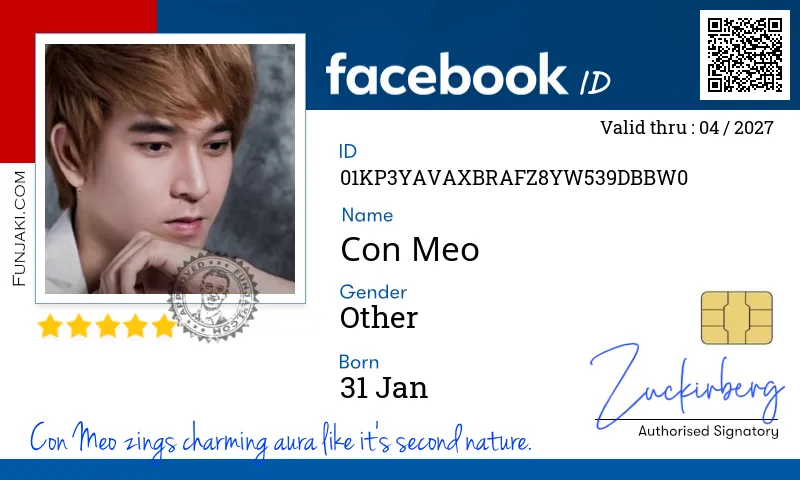Facebook ID Card