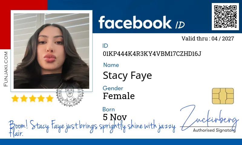 Facebook ID Card