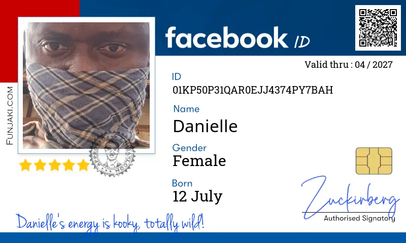 Facebook ID Card