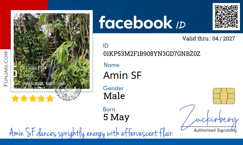 Facebook ID Card