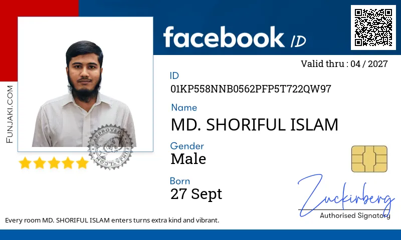 Facebook ID Card
