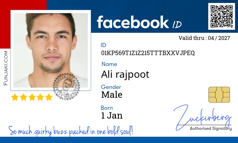 Facebook ID Card