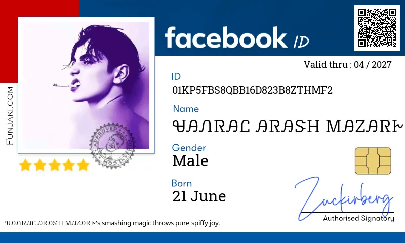 Facebook ID Card