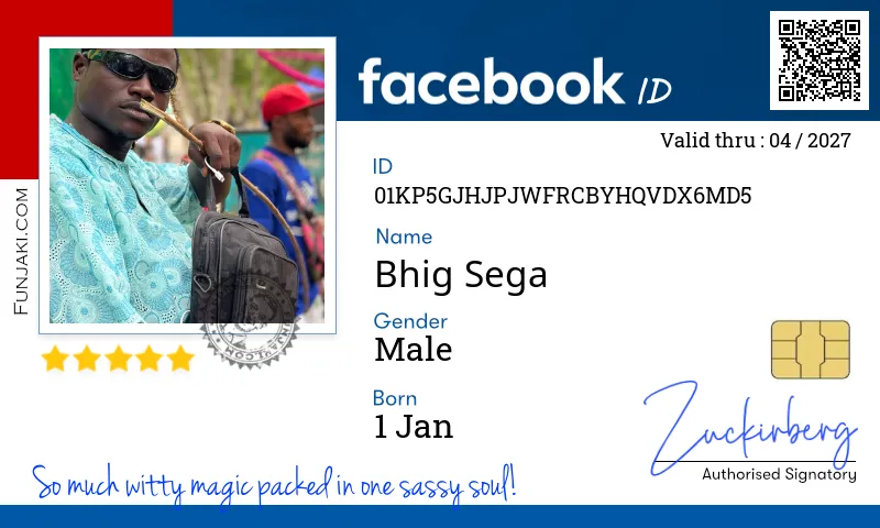 Facebook ID Card