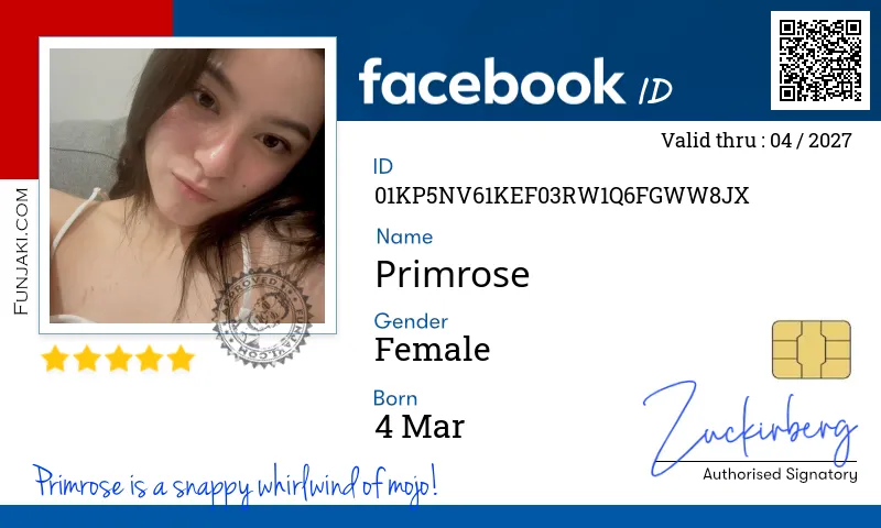 Facebook ID Card