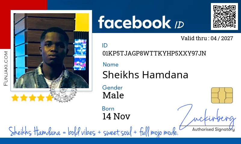 Facebook ID Card