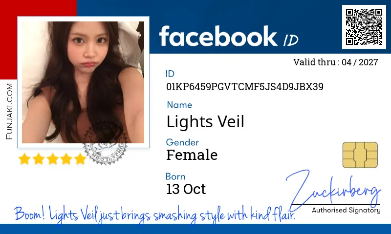 Facebook ID Card