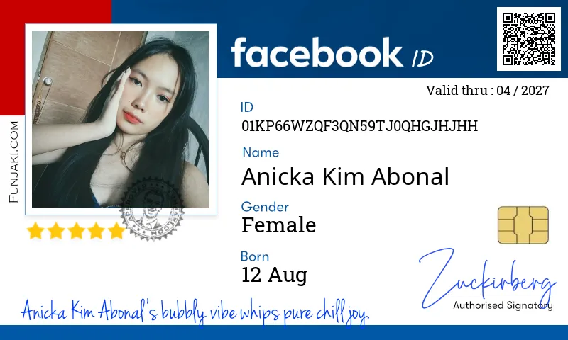 Facebook ID Card