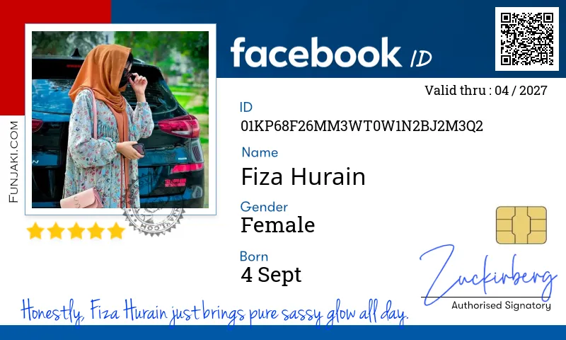 Facebook ID Card