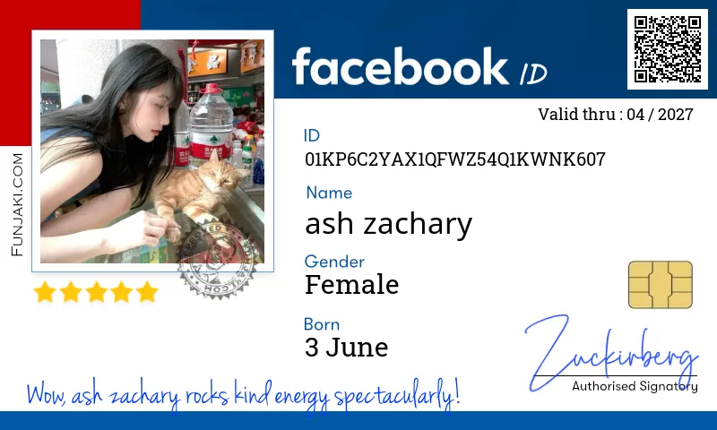 Facebook ID Card