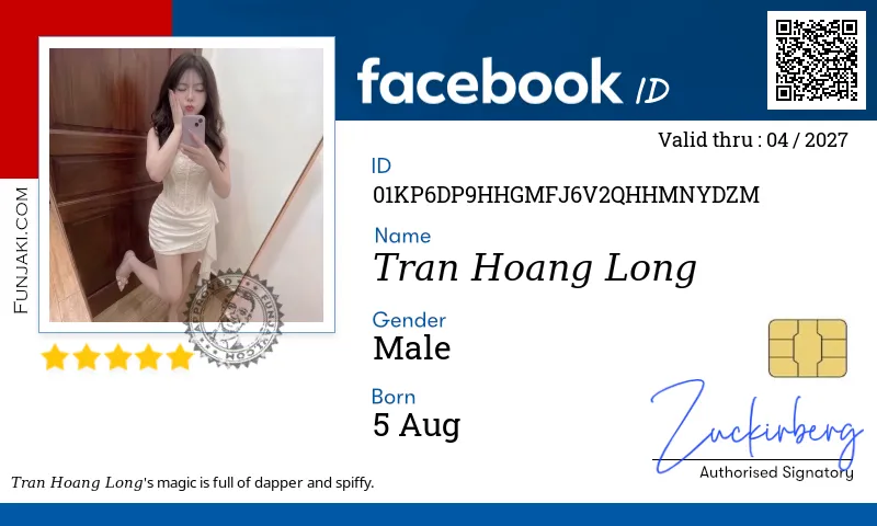 Facebook ID Card