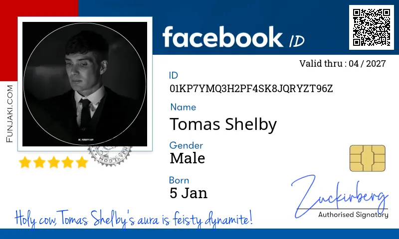 Facebook ID Card