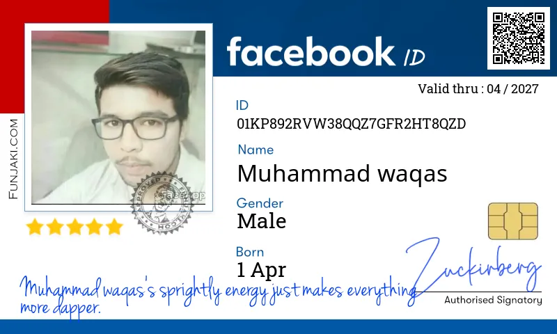 Facebook ID Card