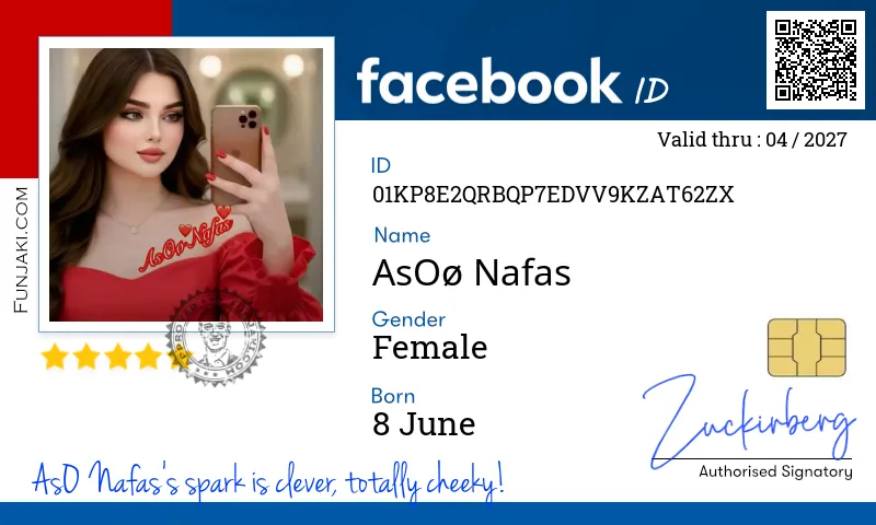 Facebook ID Card