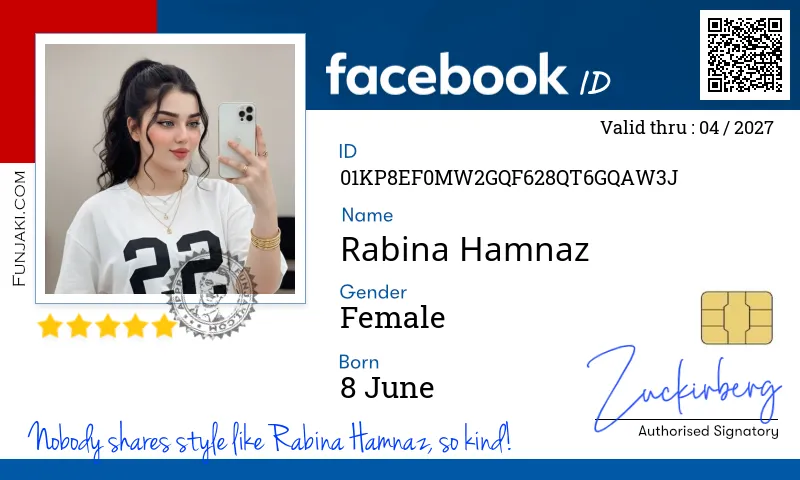 Facebook ID Card