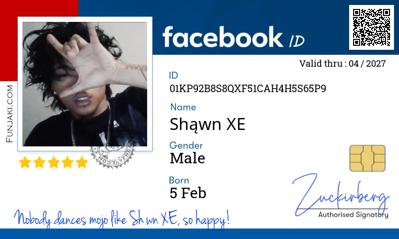 Facebook ID Card