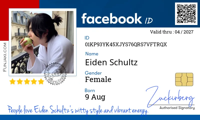 Facebook ID Card