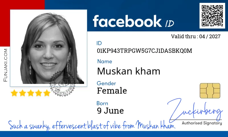 Facebook ID Card
