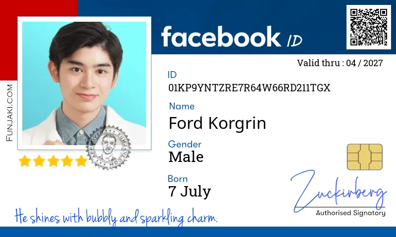 Facebook ID Card