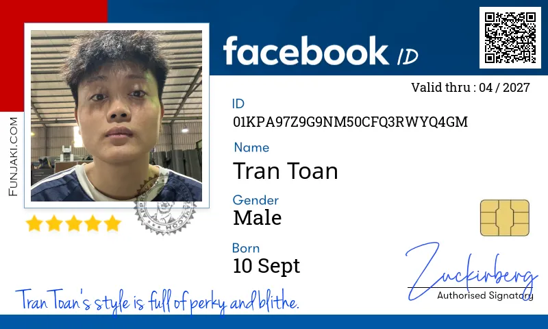 Facebook ID Card