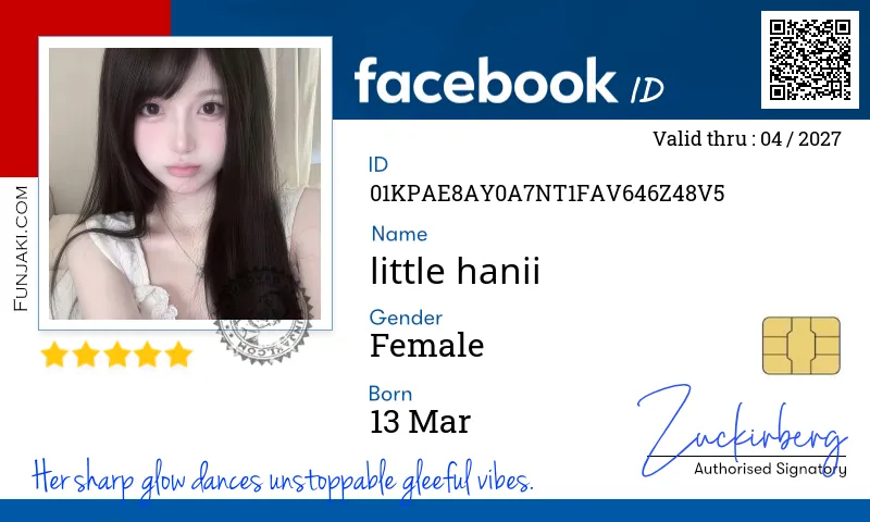 Facebook ID Card