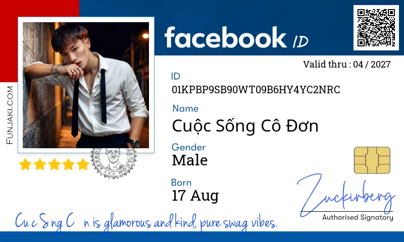Facebook ID Card